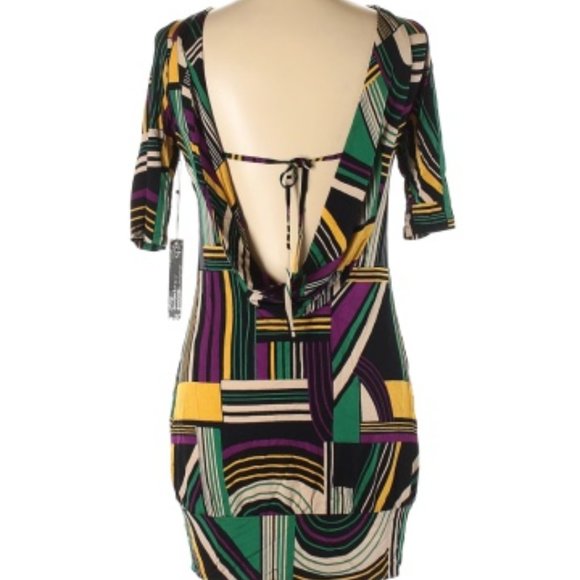 Guess Backless Cocktail Dress - Picture 2 of 5